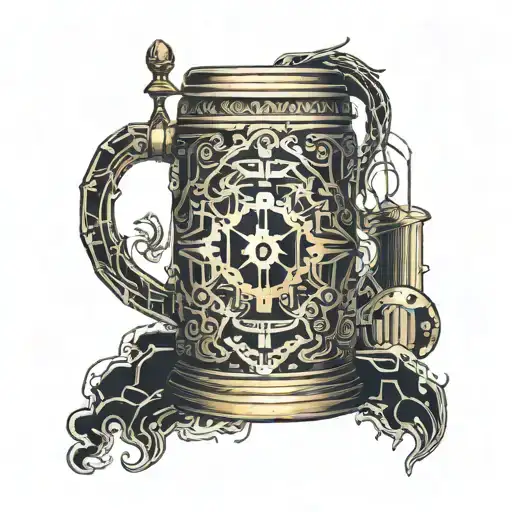 German Beer Stein