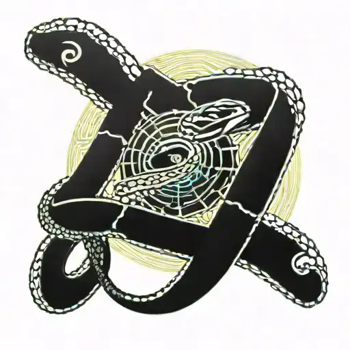 Snake Within Infinity Symbol