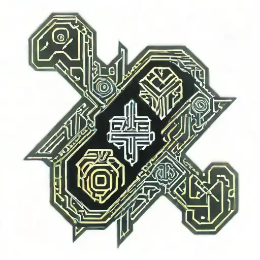 Norse Runes Arm Band