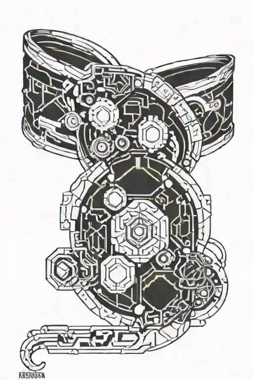 Bracelet Tattoo Incorporating