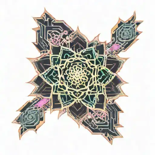 Lotus Flower Surrounded