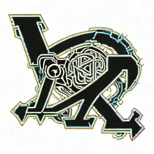 Aquarius Lettering Style