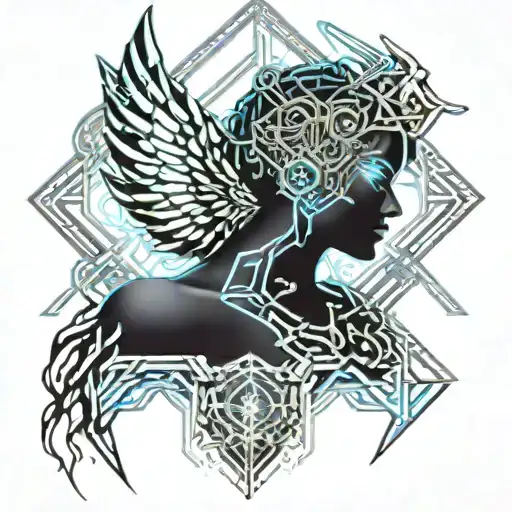 Biblical Angel Woman