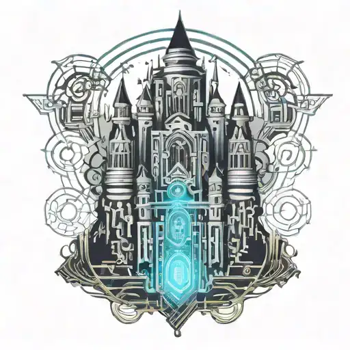 Spooky Castle Nestled