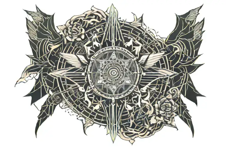 Seraphim Surrounded Anda Rose Growing