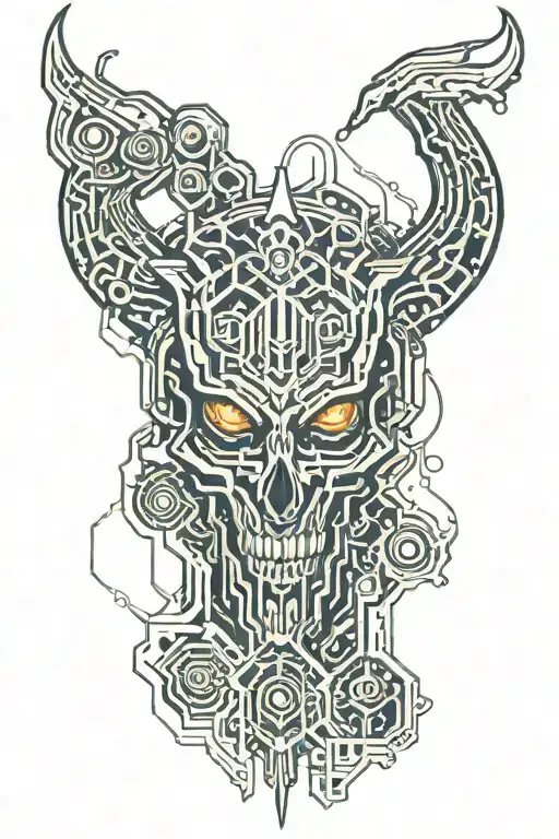 Demon Ful Sleeve Chaotic