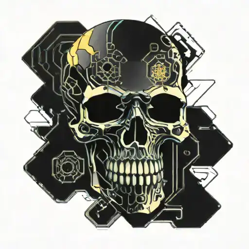 Skull I See Nothing I Say Nothing I Hear Nothing