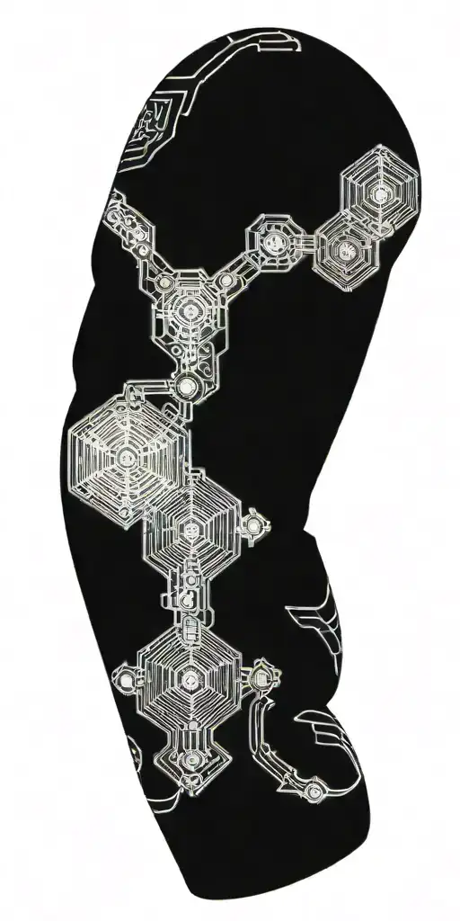 Technology Themed Sleeve