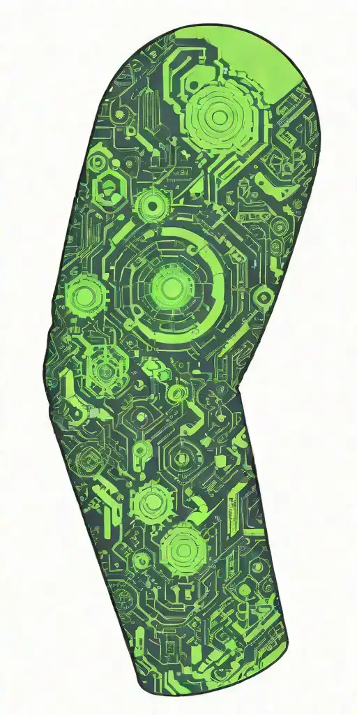 Technology Themed Sleeve