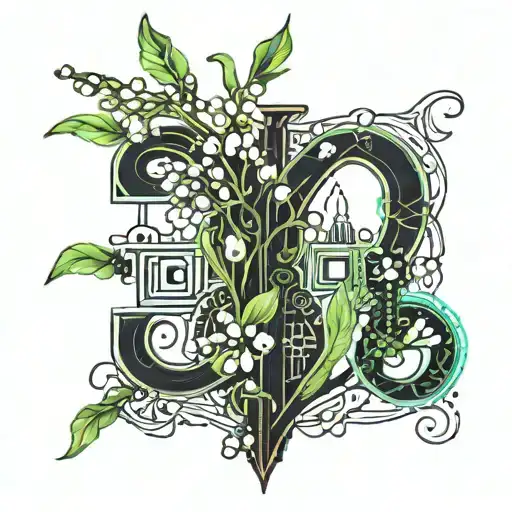 Semi Colon Lily Of The Valley