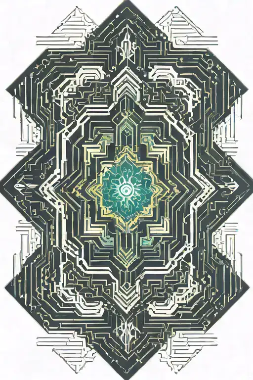 Pixel Art Design Incorporating Symbols