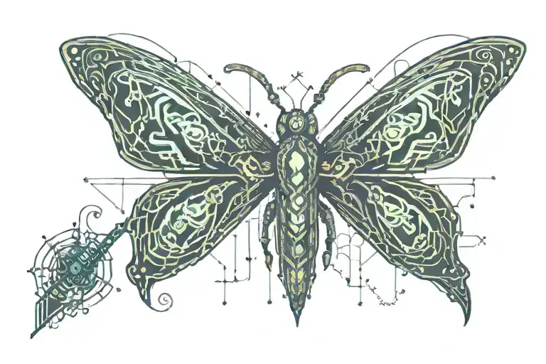 The Word Slay And A Butter Fly