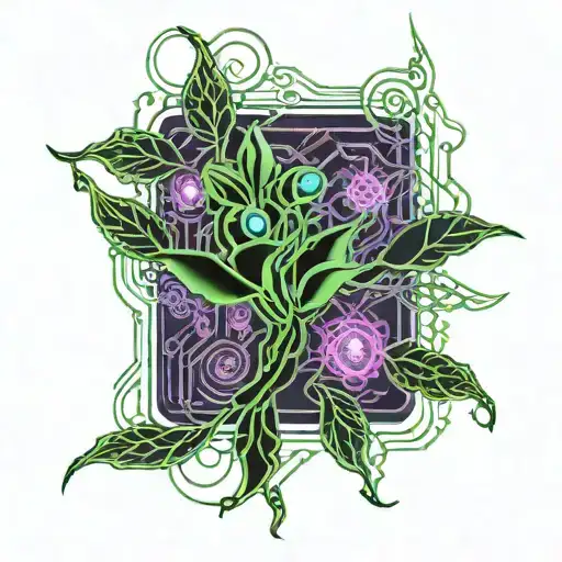 Vine With Small Buds Coming