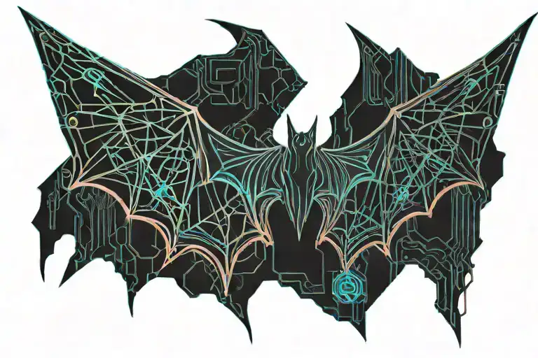 Bat Wings Spread