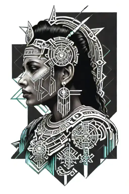 Mayan Woman Warrior