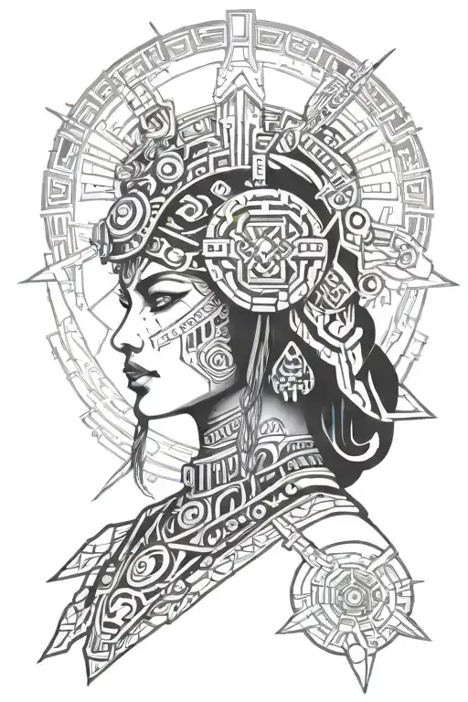 Mayan Woman Warrior