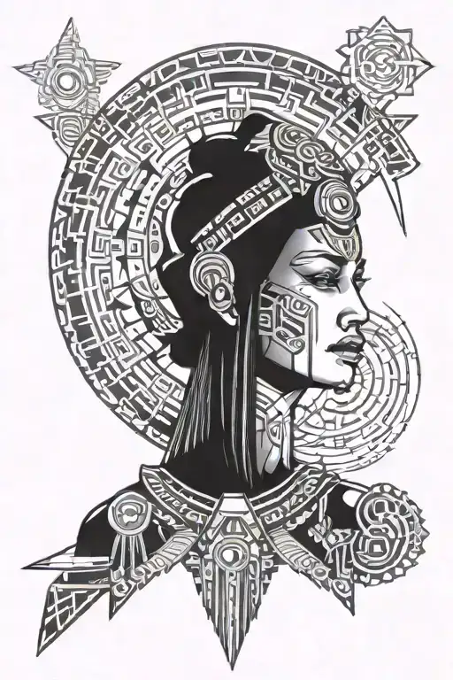 Mayan Woman Warrior
