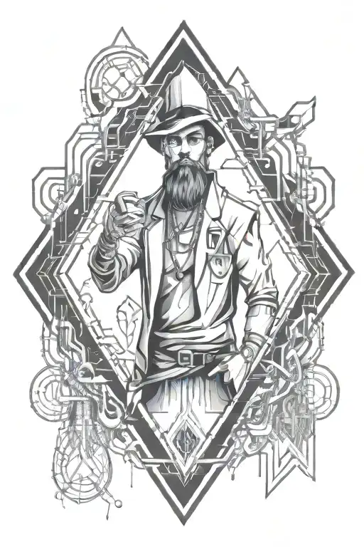 Hood Cartoon Chatacter Diamond Teeth