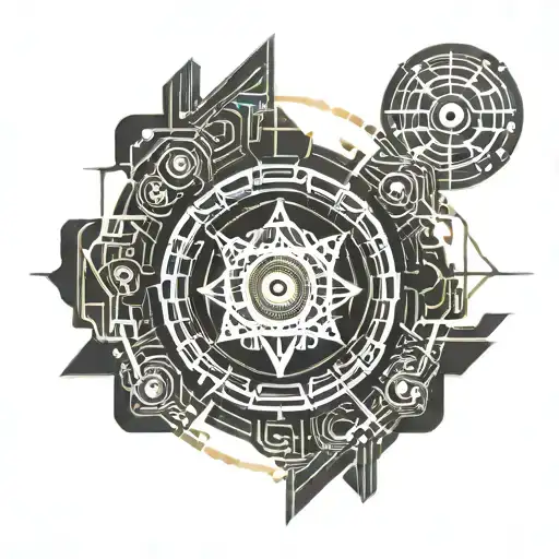 Shiva Third Eye Symbol Integrated