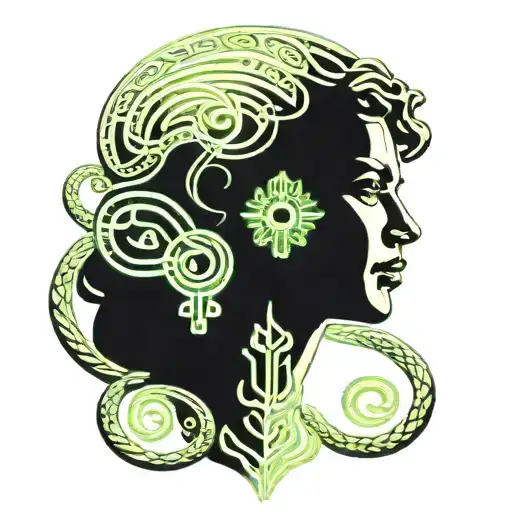 Medusa Bust Sculpture