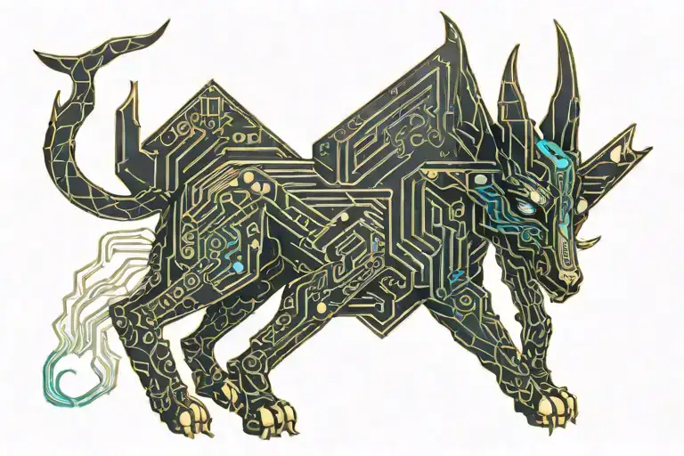 Egyptian God Anubis