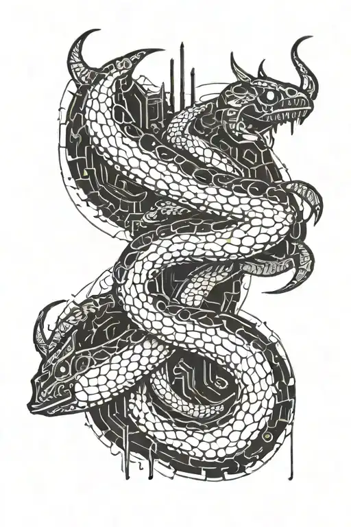 A Centipede Eats A Snake From The Inside