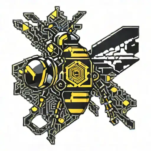 Minecraft Bee Angry Eyes