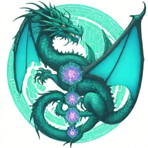 Bipolar Affectivity Dragon Two Heads