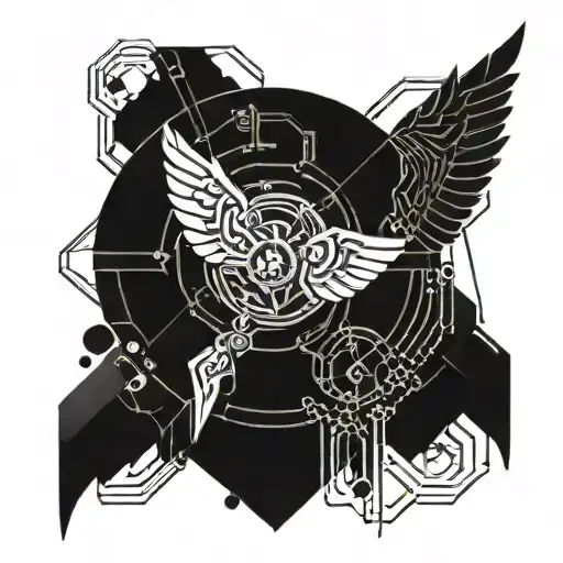 Time And Wing And Robot