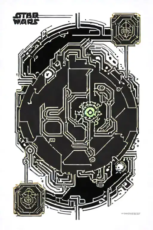 A Star Wars Concept Tattoo Design