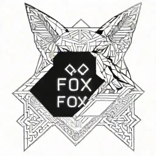 A Fox Around The Word Fox