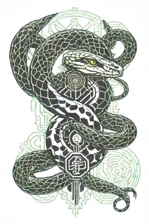 Snake And Poison