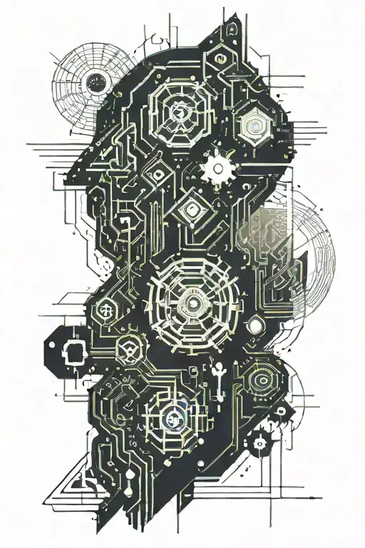 Cyberpunk Scene Filling