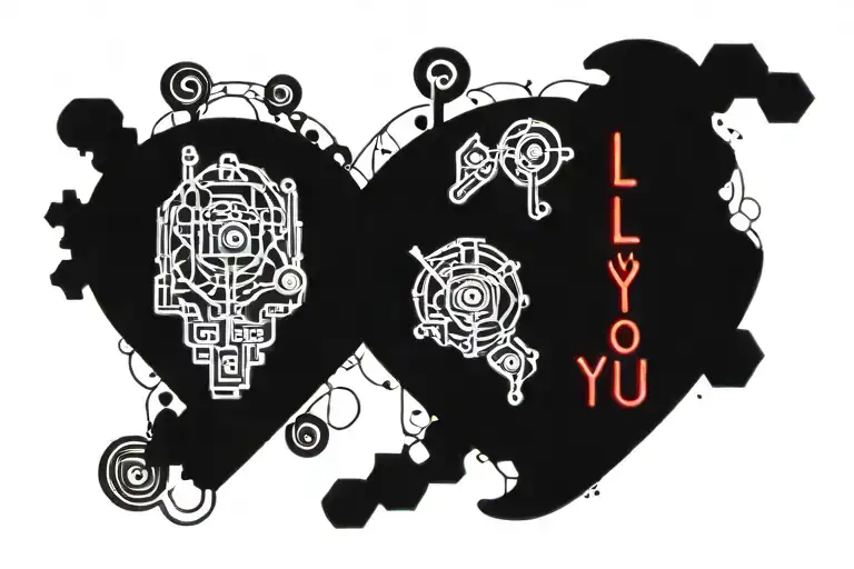 Text That Says I Love You Eternal Make Sure It Flows Nice It Will Go On My Chest