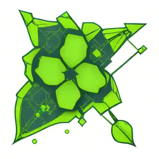 Four Leaf Clover Tattoo Inspired