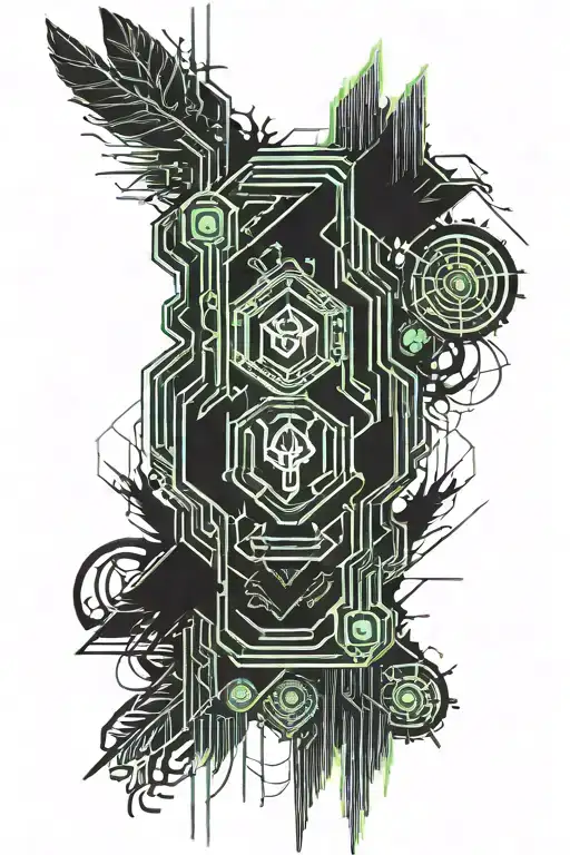 Swamp Dark Night Grass Skirt