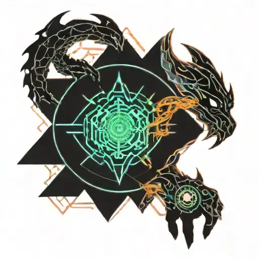 Aden With Gamer Controlling A Dragon