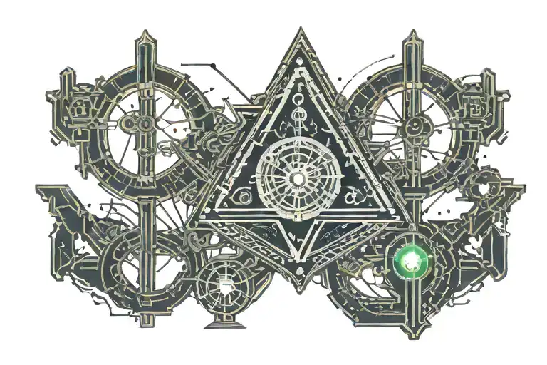 Libra Symbol Surrounded