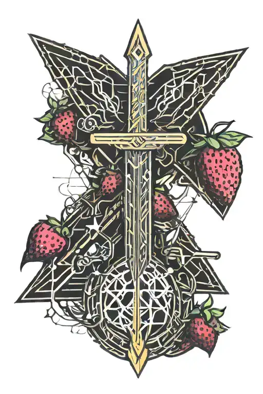 Dagger Through Strawberry