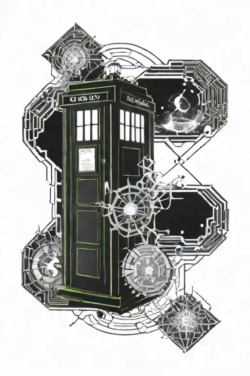 Doctor Who Tadis In Space Scene