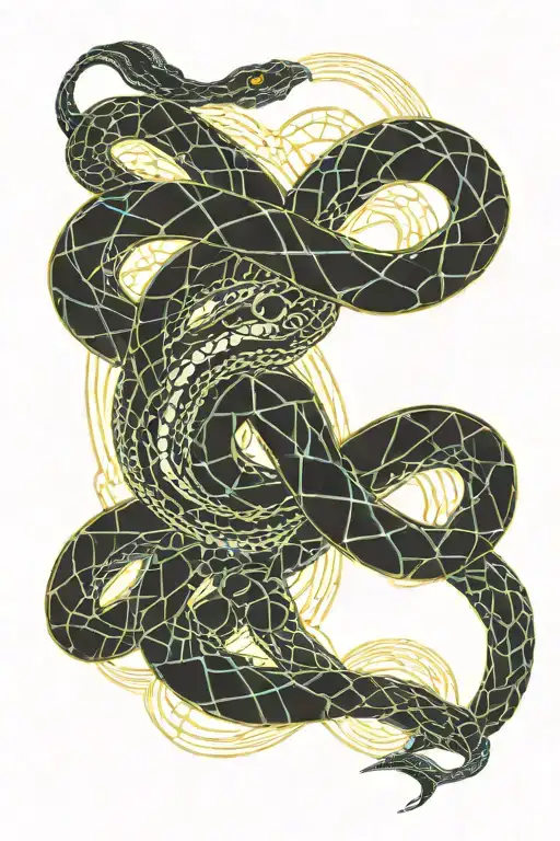 Snake Coiled