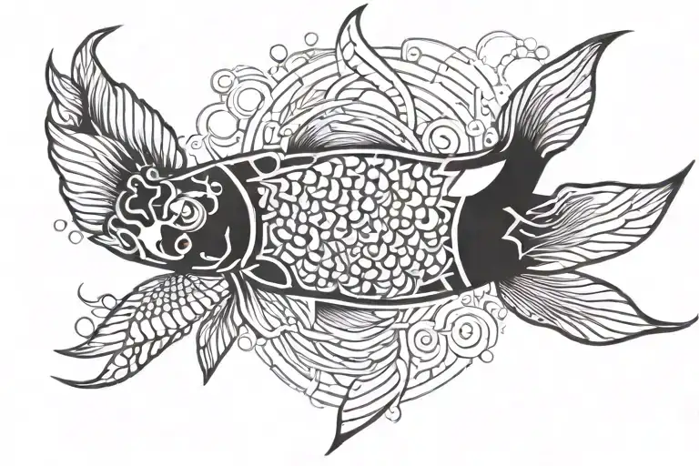 Koi Fish Red