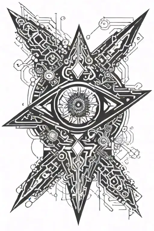 Symmetric Dagger Piercing An Eye