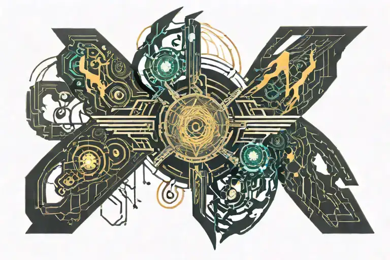 Angel With Womans Eyes Like Fire