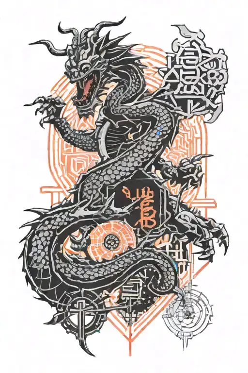 Japan Without Sakura And Samurai Against The Backdrop Of A Dragon