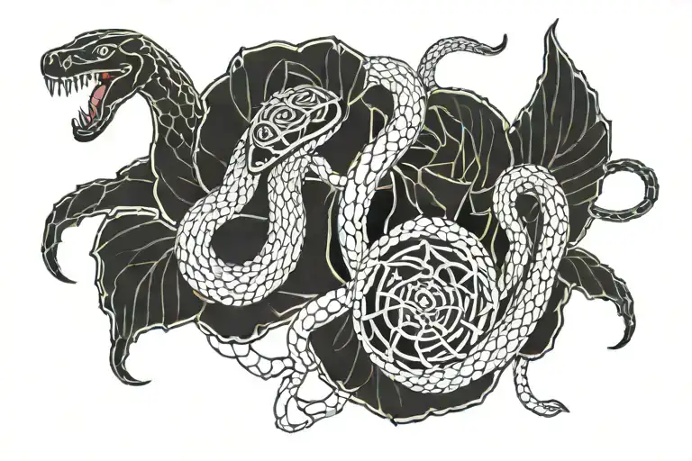 Snakes And Rose