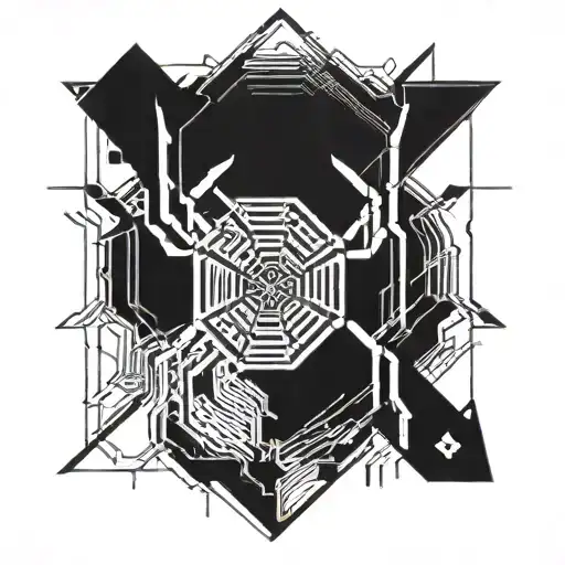 Spider Black And White