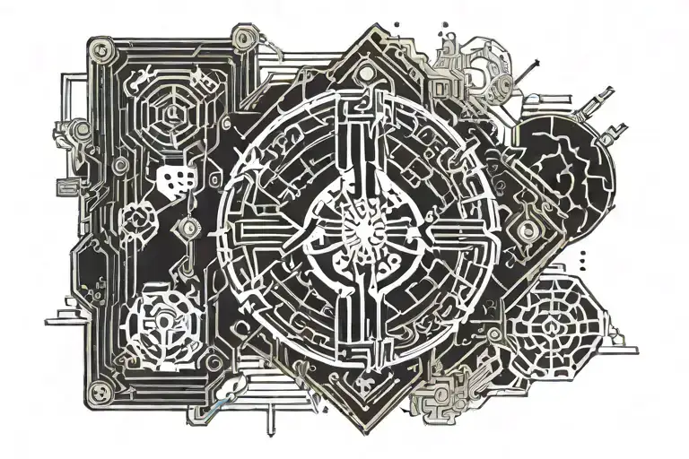 Cyberpunk 2077 The Fool Tarot Card