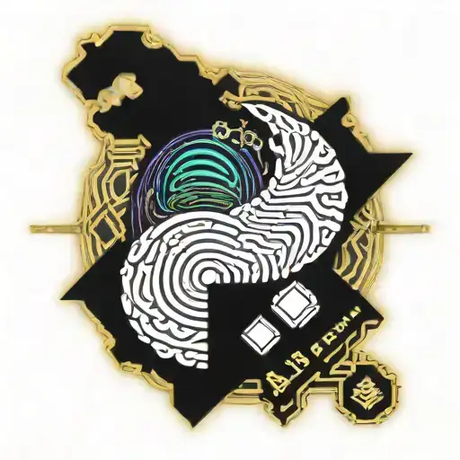 Ocean Waves And Samurai Warrior