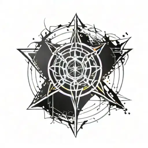 Code Geass Symbol Combined With Rune Circle